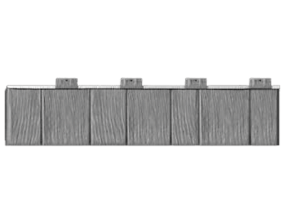 Aluminum solid soffit panel